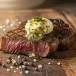 brown butter ribeye steak - featured image