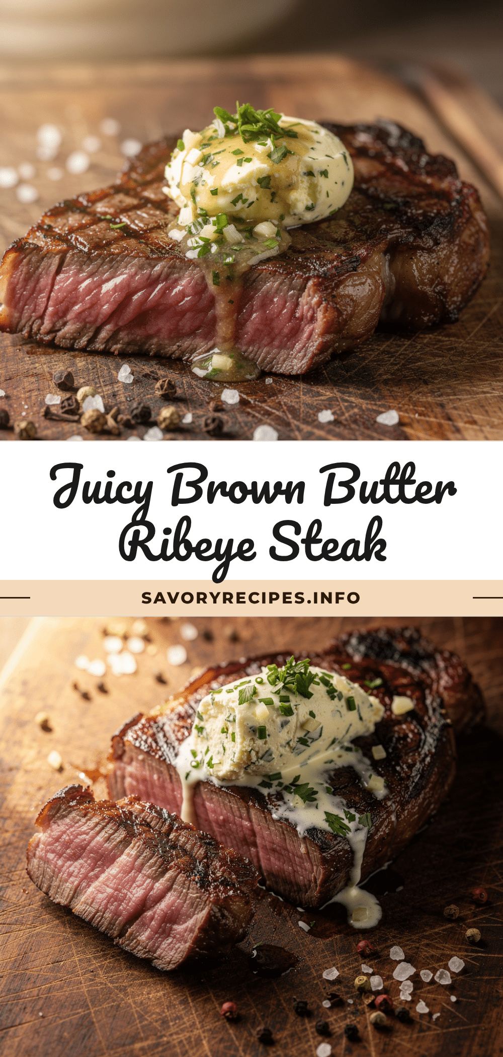 brown butter ribeye steak recipe