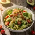 creamy BLT pasta salad - featured image
