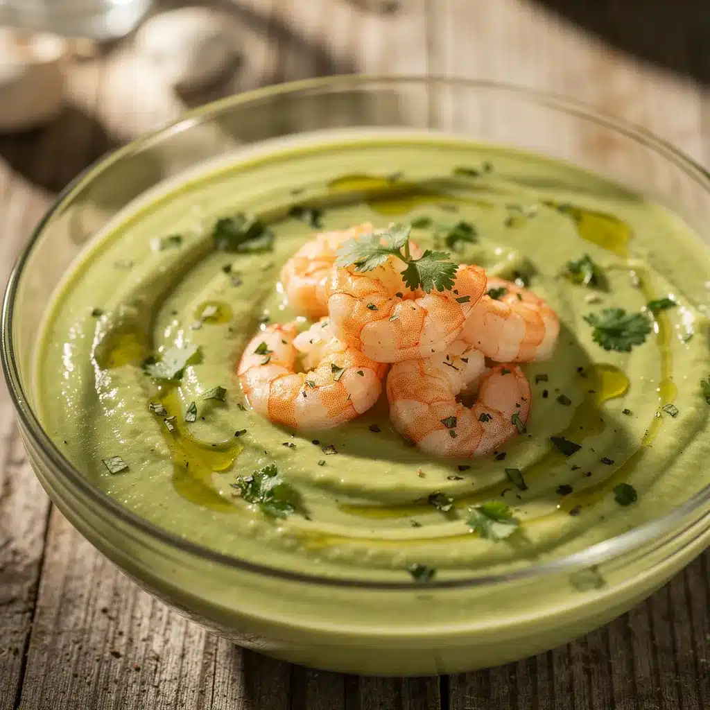 creamy cucumber avocado gazpacho preparation steps