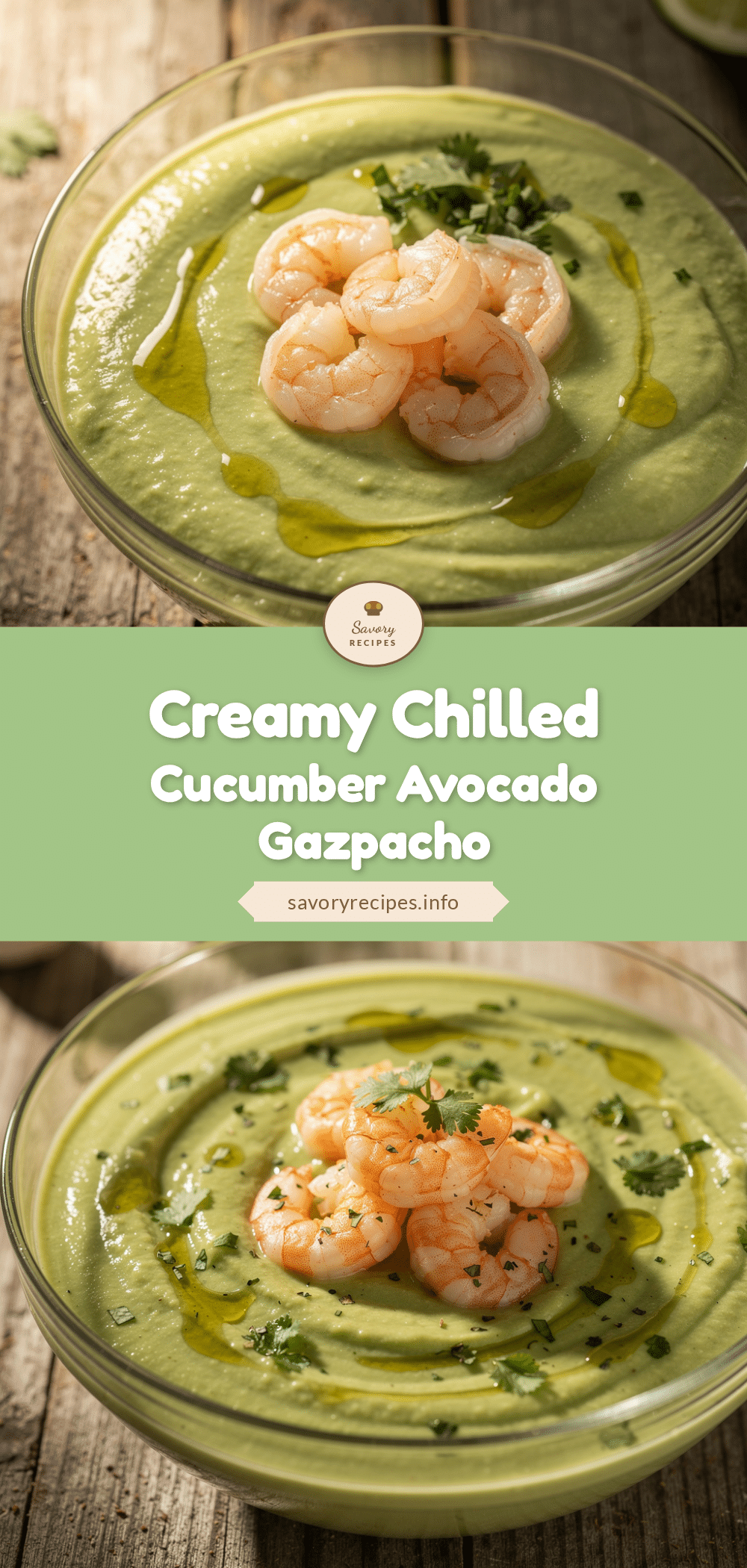 creamy cucumber avocado gazpacho recipe