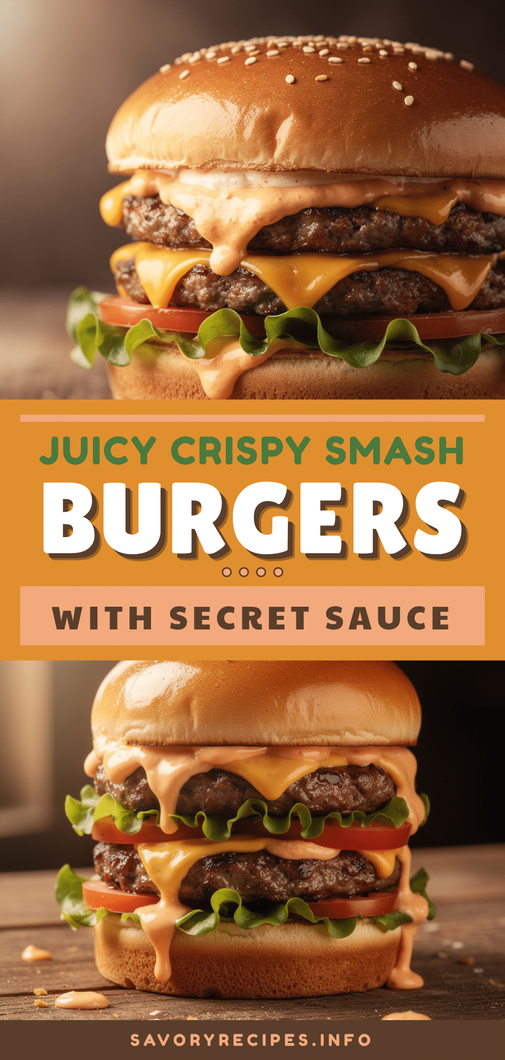 crispy juicy smash burgers recipe