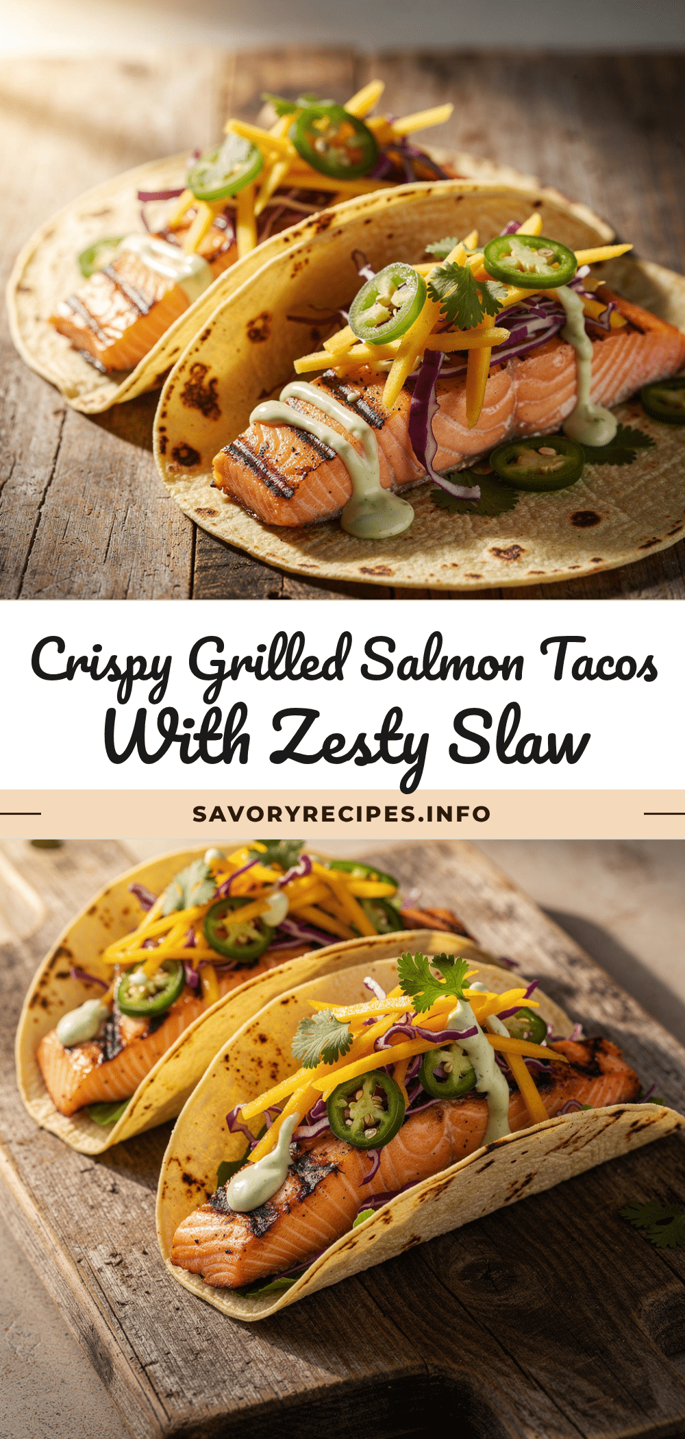 grilled salmon tacos recipe