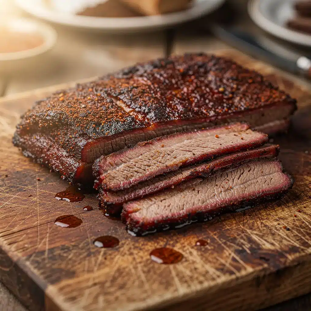 smoked brisket flat recipe preparation steps