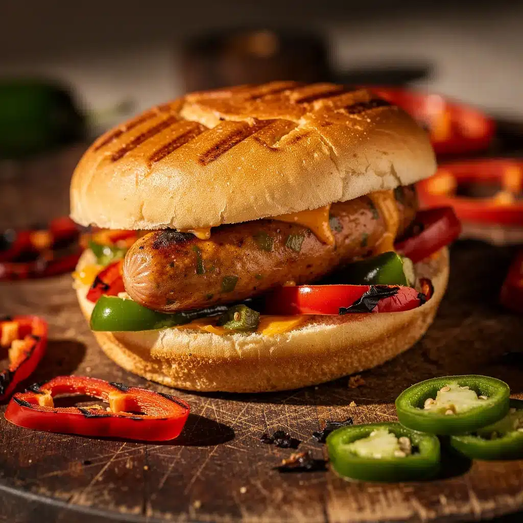 smoked jalapeño cheddar sausage preparation steps