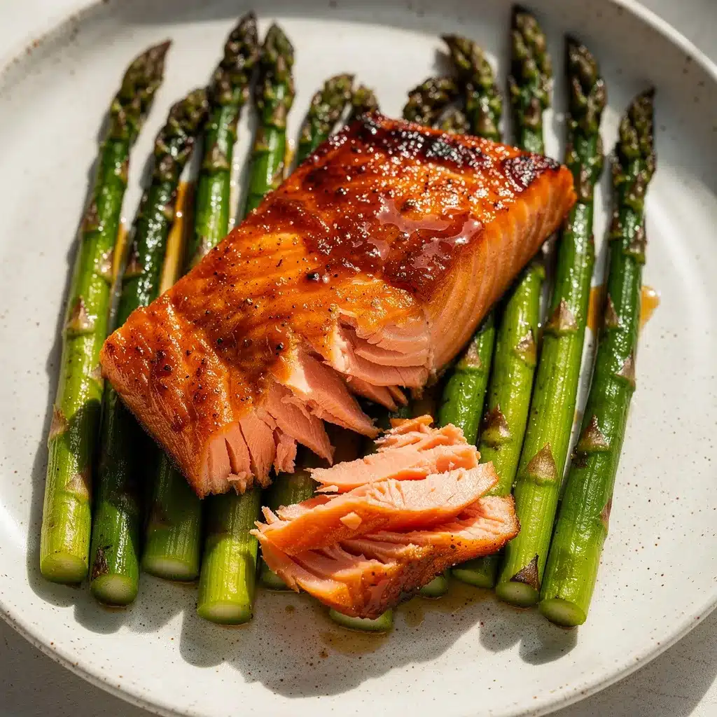 sticky bourbon glazed salmon preparation steps